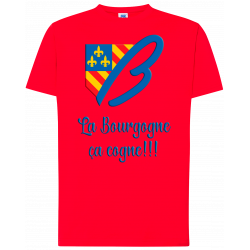 T-shirt premium - La Bourgogne, ça cogne!!!