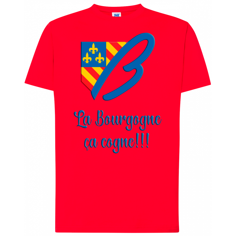 T-shirt premium - La Bourgogne, ça cogne!!!