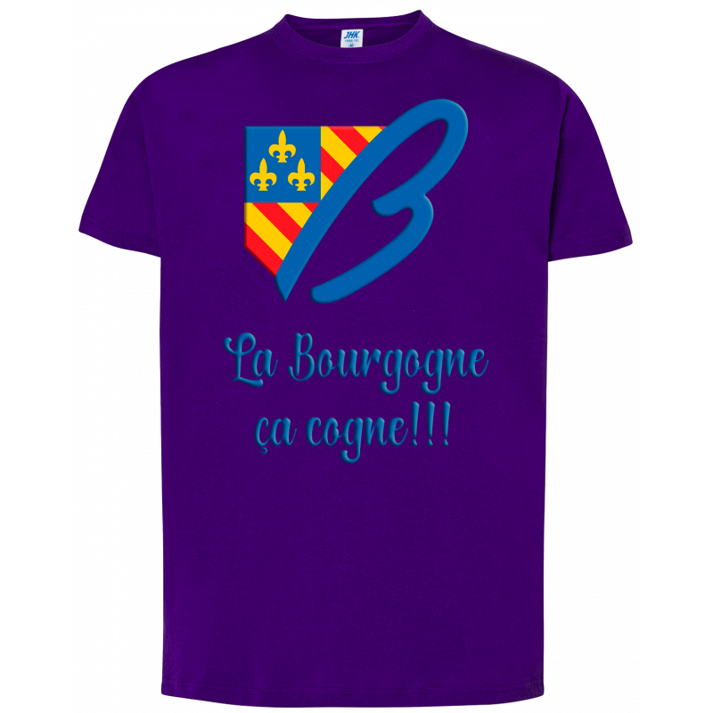 T-shirt premium - La Bourgogne, ça cogne!!!