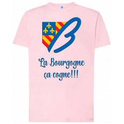 T-shirt premium - La Bourgogne, ça cogne!!!