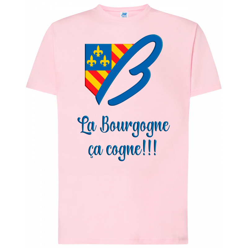 T-shirt premium - La Bourgogne, ça cogne!!!