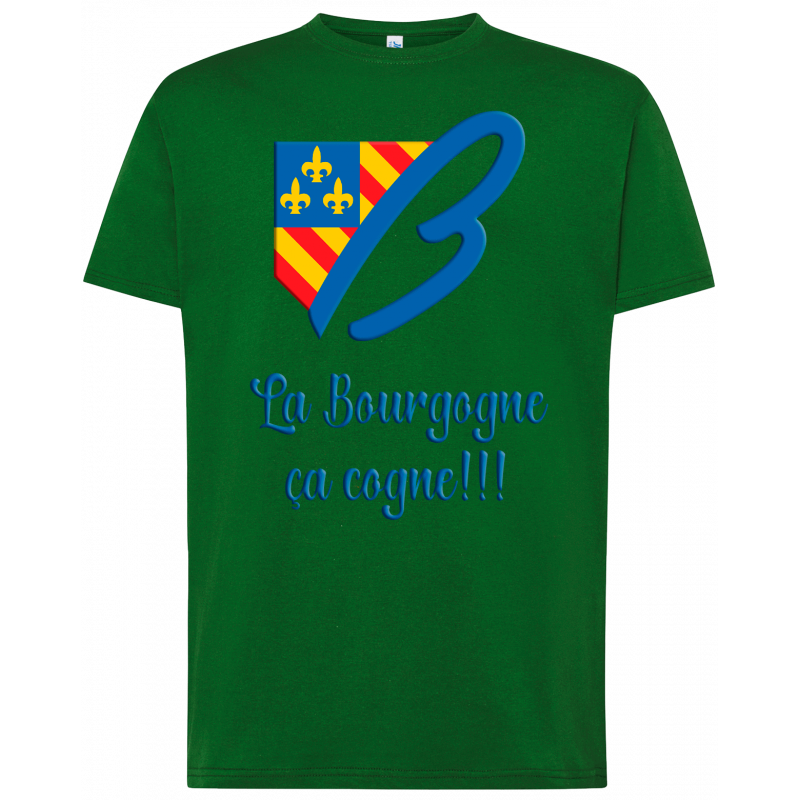 T-shirt premium - La Bourgogne, ça cogne!!!