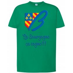 T-shirt premium - La Bourgogne, ça cogne!!!