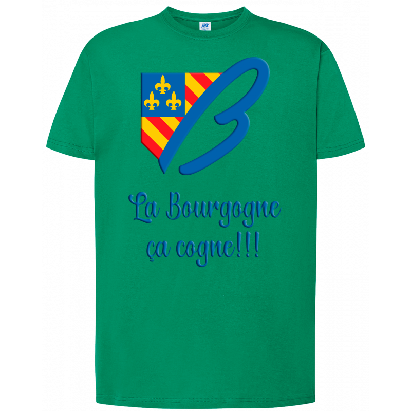 T-shirt premium - La Bourgogne, ça cogne!!!