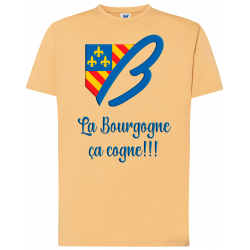 T-shirt premium - La Bourgogne, ça cogne!!!