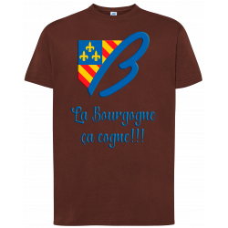 T-shirt premium - La Bourgogne, ça cogne!!!