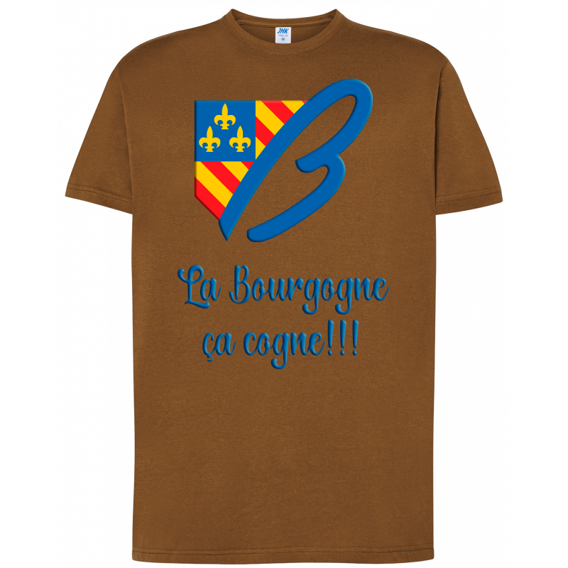 T-shirt premium - La Bourgogne, ça cogne!!!