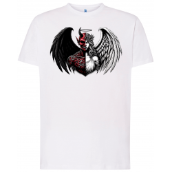 T-shirt premium - Mi-ange, mi-démon