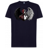 T-shirt premium - Mi-ange, mi-démon