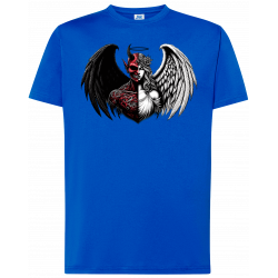 T-shirt premium - Mi-ange, mi-démon