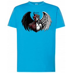 T-shirt premium - Mi-ange, mi-démon