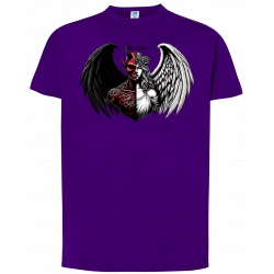T-shirt premium - Mi-ange, mi-démon