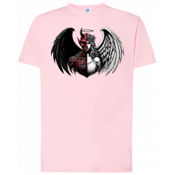 T-shirt premium - Mi-ange, mi-démon