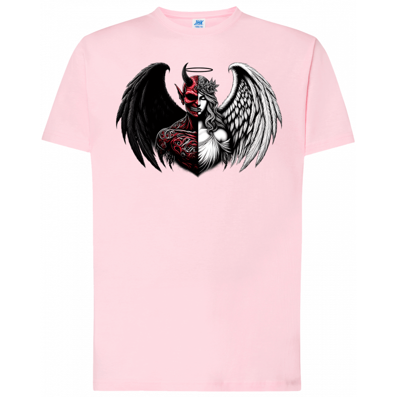 T-shirt premium - Mi-ange, mi-démon