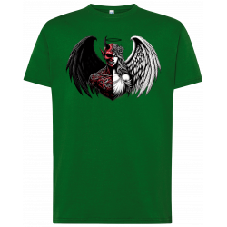 T-shirt premium - Mi-ange, mi-démon