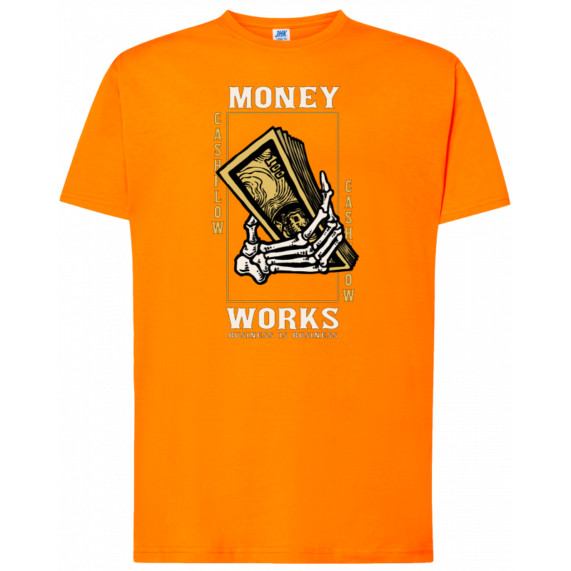 T-shirt premium - Money Works, Business is Business
