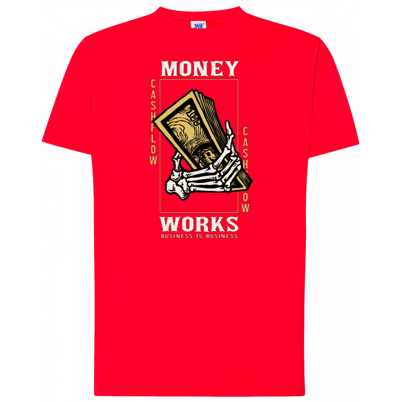 T-shirt premium - Money Works, Business is Business