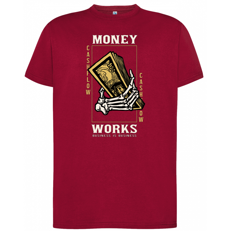 T-shirt premium - Money Works, Business is Business
