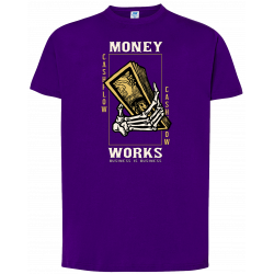 T-shirt premium - Money Works, Business is Business