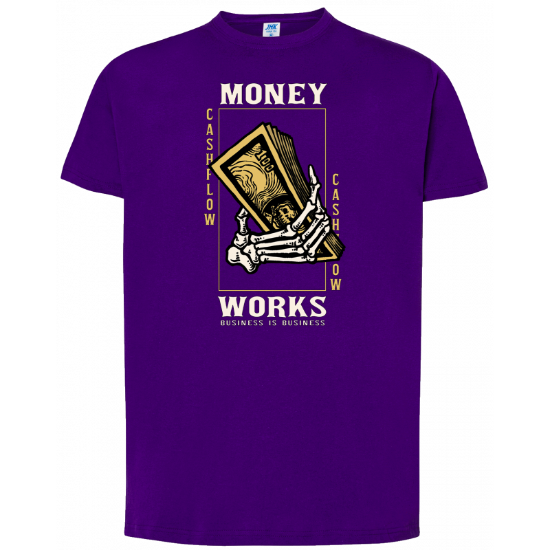 T-shirt premium - Money Works, Business is Business