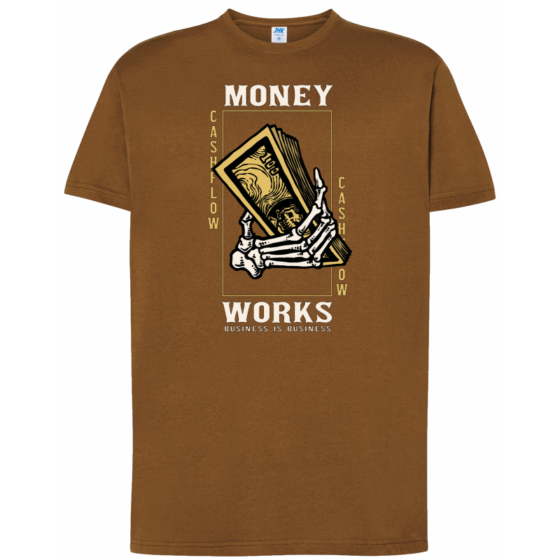T-shirt premium - Money Works, Business is Business