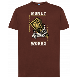 T-shirt premium - Money Works, Business is Business