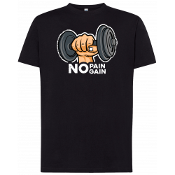 T-shirt premium - No Pain, No Gain V1