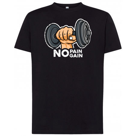 T-shirt premium - No Pain, No Gain V1