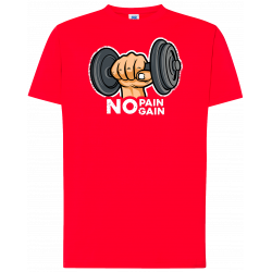 T-shirt premium - No Pain, No Gain V1
