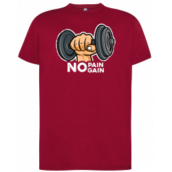 T-shirt premium - No Pain, No Gain V1