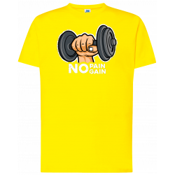 T-shirt premium - No Pain, No Gain V1