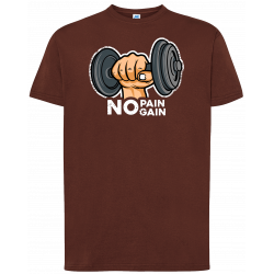 T-shirt premium - No Pain, No Gain V1