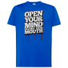 T-shirt premium - Ouvrez votre esprit avant votre bouche