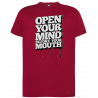 T-shirt premium - Ouvrez votre esprit avant votre bouche