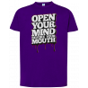 T-shirt premium - Ouvrez votre esprit avant votre bouche