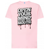 T-shirt premium - Ouvrez votre esprit avant votre bouche