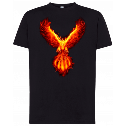 T-shirt Premium - Phénix Enflammé
