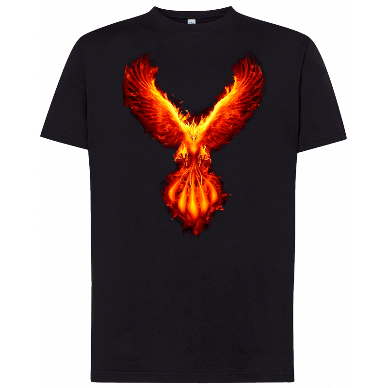T-shirt Premium - Phénix Enflammé
