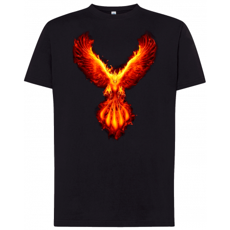 T-shirt Premium - Phénix Enflammé