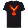 T-shirt Premium - Phénix Enflammé