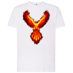 T-shirt Premium - Phénix Enflammé