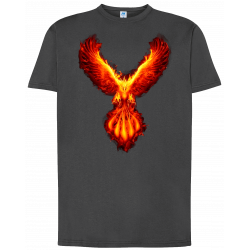 T-shirt Premium - Phénix Enflammé