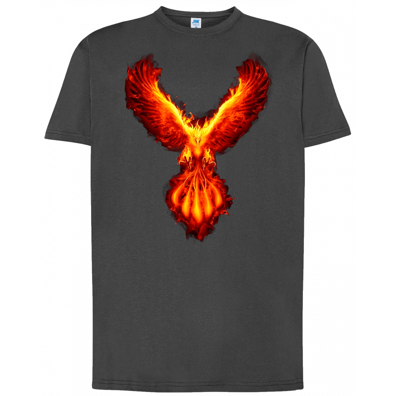 T-shirt Premium - Phénix Enflammé