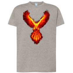 T-shirt Premium - Phénix Enflammé