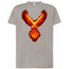 T-shirt Premium - Phénix Enflammé