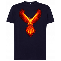 T-shirt Premium - Phénix Enflammé