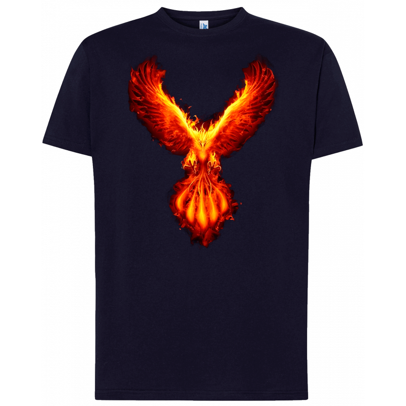 T-shirt Premium - Phénix Enflammé