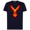 T-shirt Premium - Phénix Enflammé