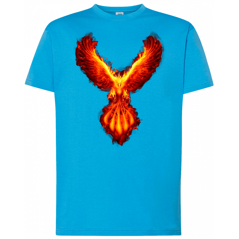 T-shirt Premium - Phénix Enflammé