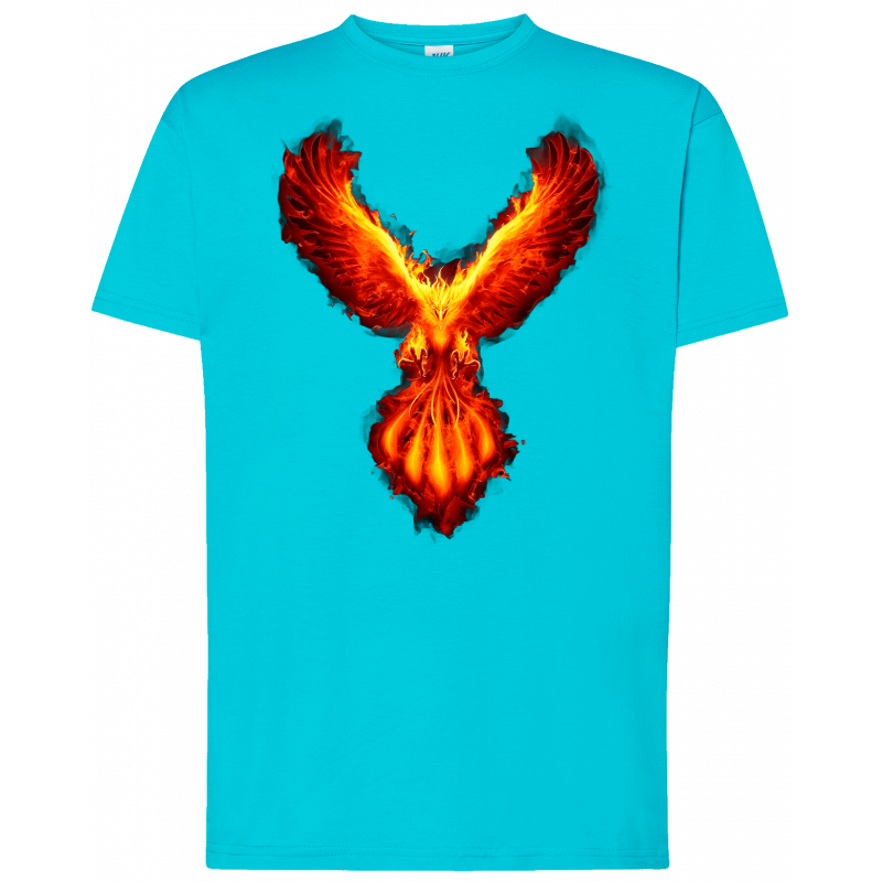 T-shirt Premium - Phénix Enflammé